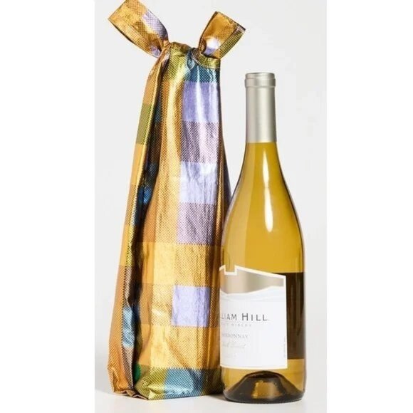 NWOT Wine Baggu - Madras Metallic (Warm Metallics) - Picture 1 of 8